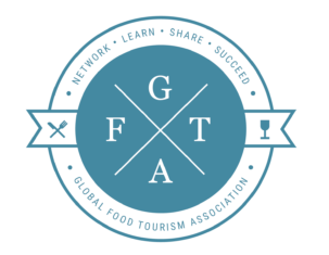 GFTA logo, Global Food Tourism Association