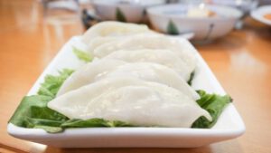 Steamed Mandu Dumplings at Koreana Restaurant