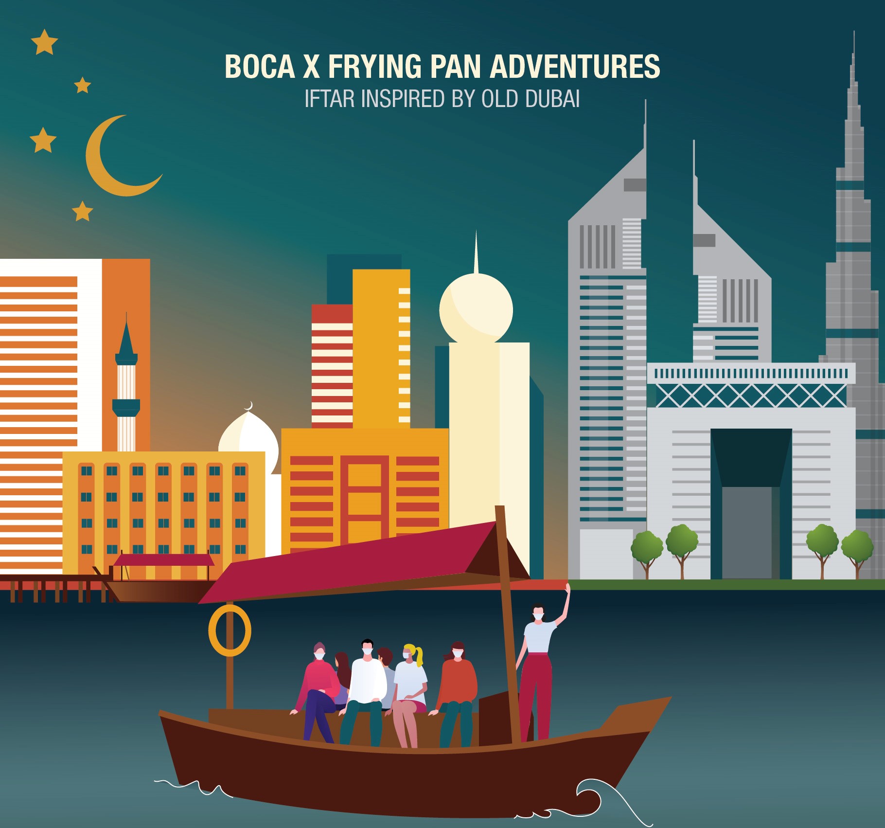 Ramadan Iftar in Dubai BOCA x Frying Pan Adventures