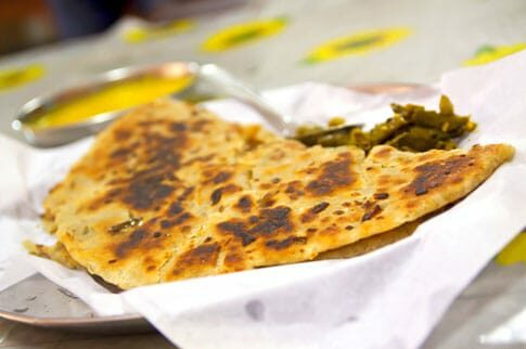 Irresistible Onion Paratha in Dubai