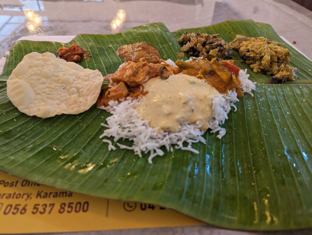 Fish curry meal Lallumma's | frying pan adventures
