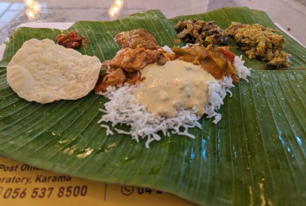 Fish curry meal Lallumma's | frying pan adventures