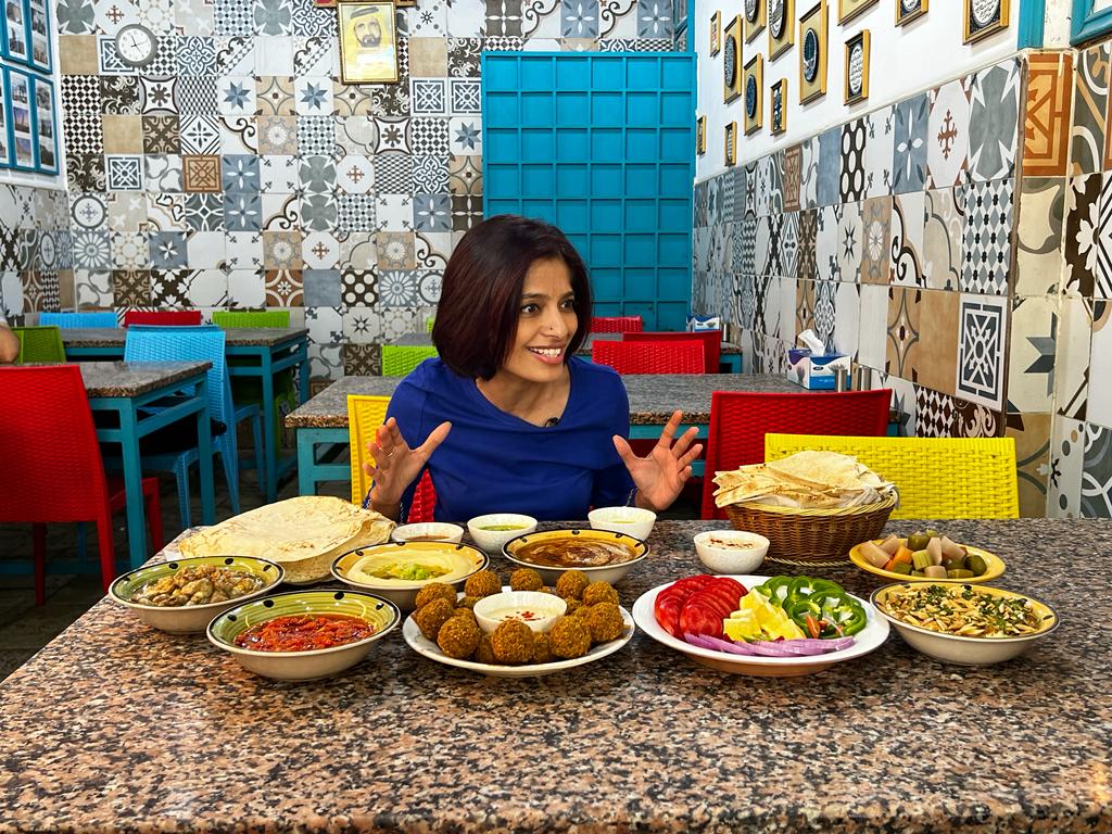 Explore Flavorful Jordanian Street Food at Foul W Hummus | Cheap Eats Dubai 92