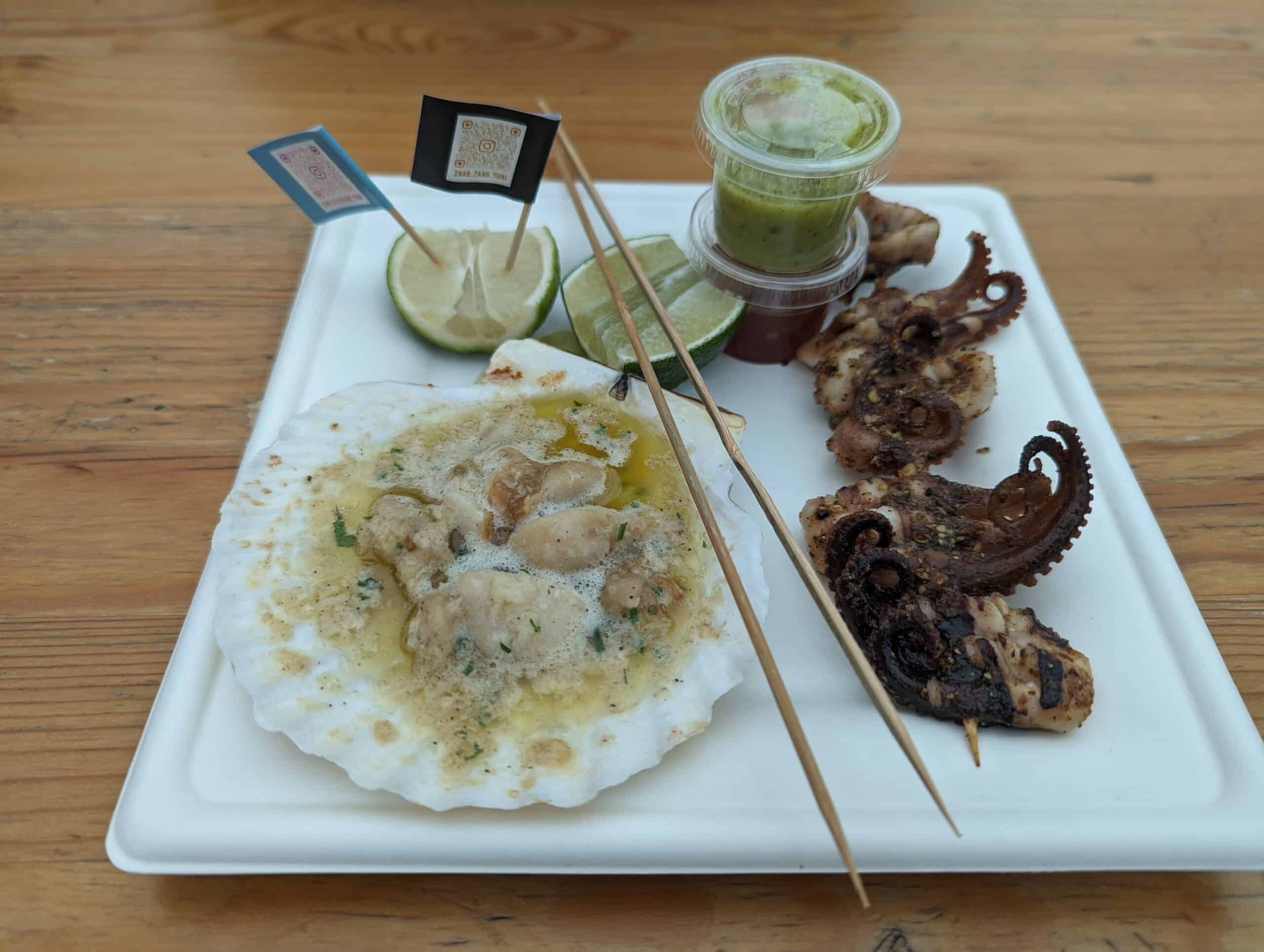 Grilled octopus frying pan adventures cheap eats dubai 92