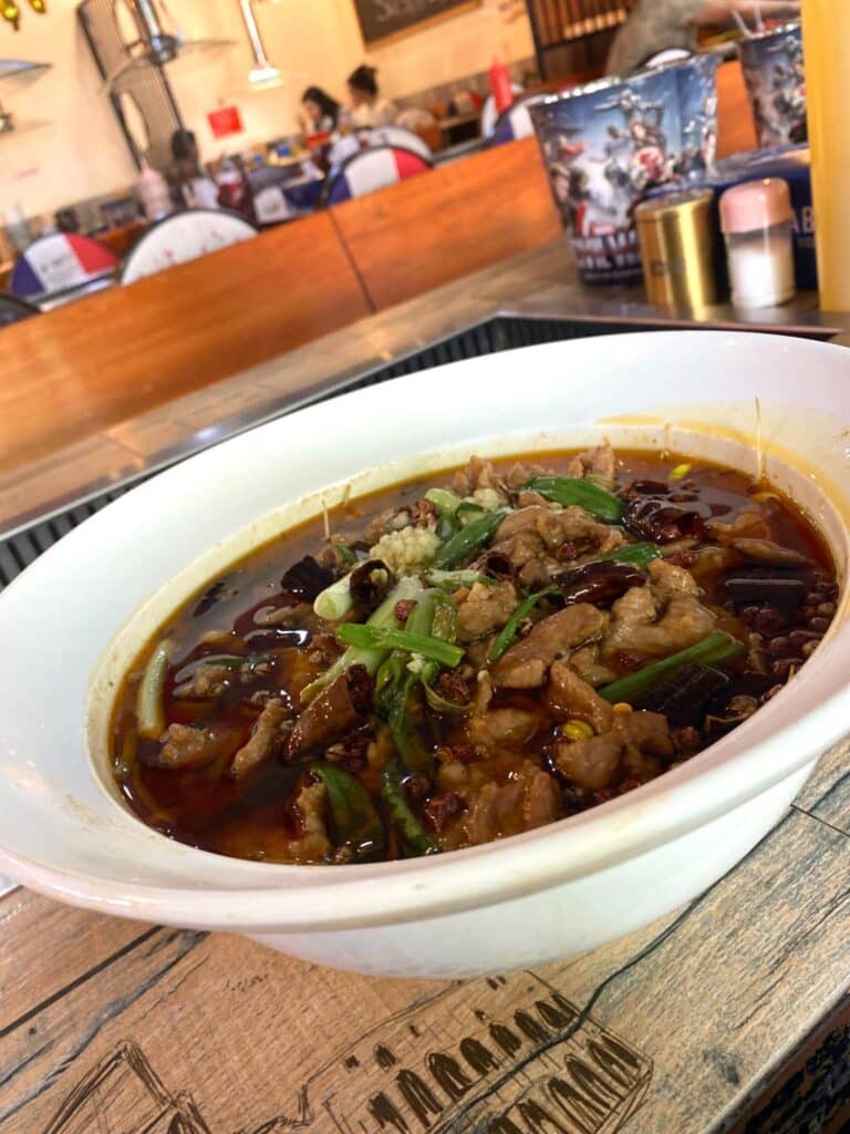 Poached Mutton In Chili Oil In Deira | Cheap Eats Dubai 92