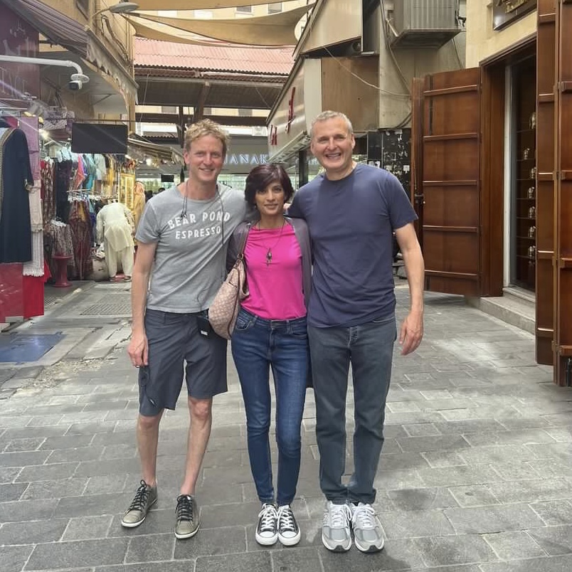 Somebody Feed Phil in Dubai - Frying Pan Adventures - Phil Rosenthal Arva Ahmed in the souk